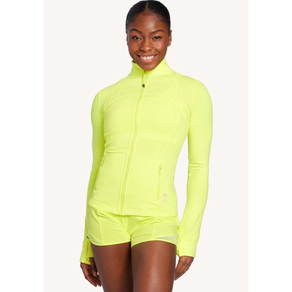 Lululemon Define Jacket Luon electric lemon